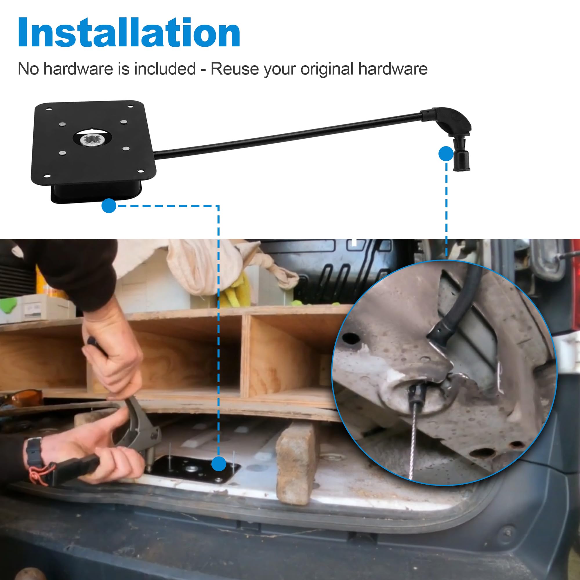 Ford Transit Connect 2014-2023 Spare Tire Hoist Winch Assembly DV6Z-1K353-B