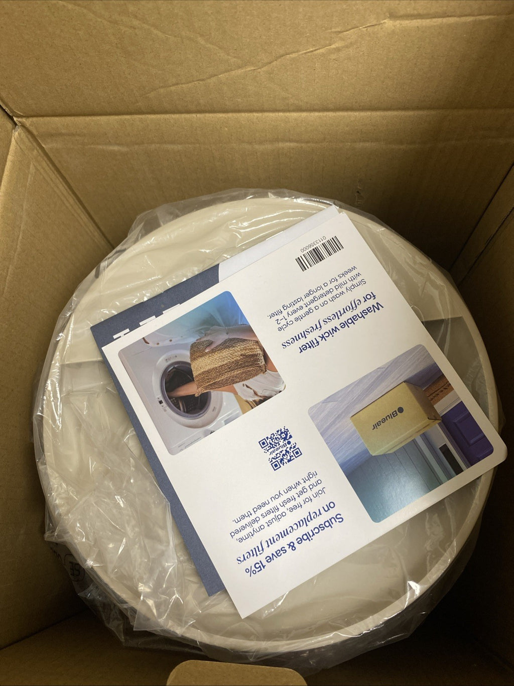 Open-Box New Blueair DreamWell Mist-Free Smart Humidifier w Aroma Diffuser - Humidifier