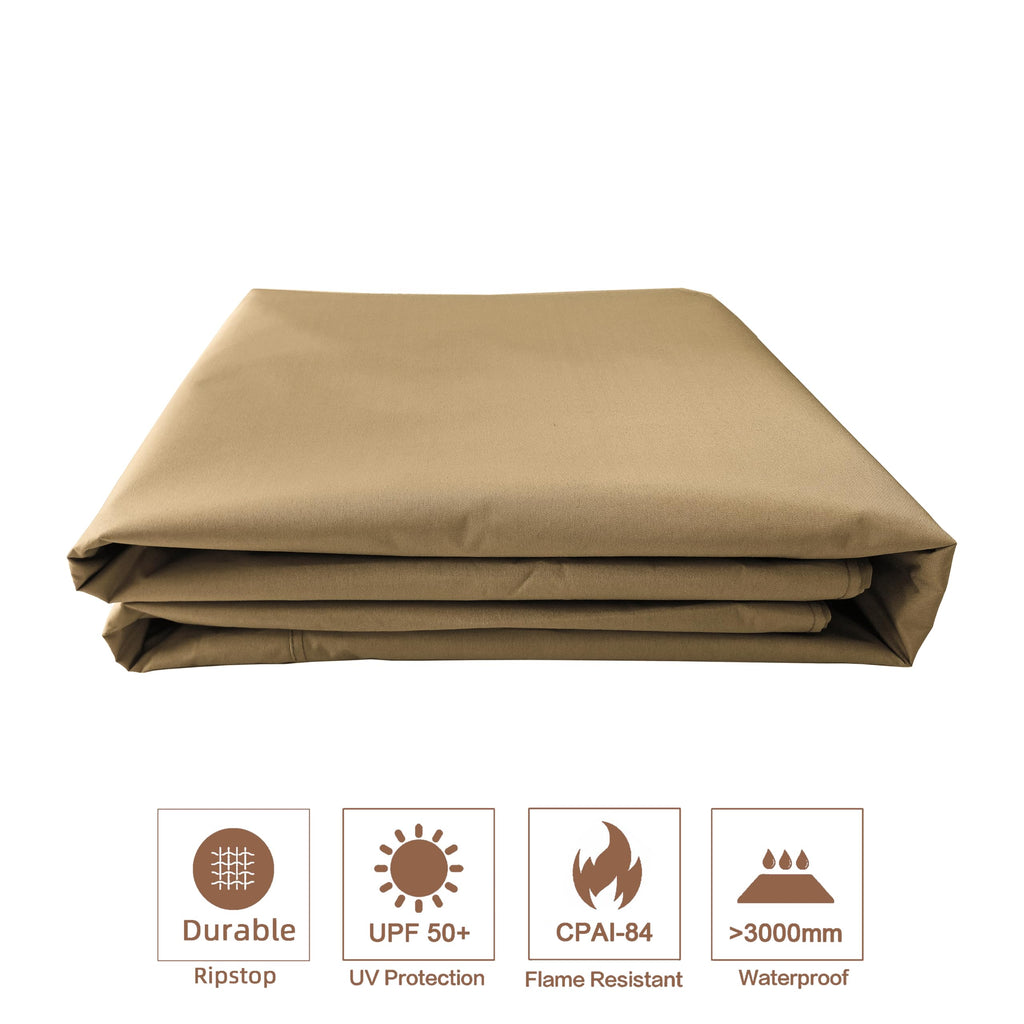 Replacement Canopy Cover for Windsor and South Hampton Gazebos Beige - $66.75