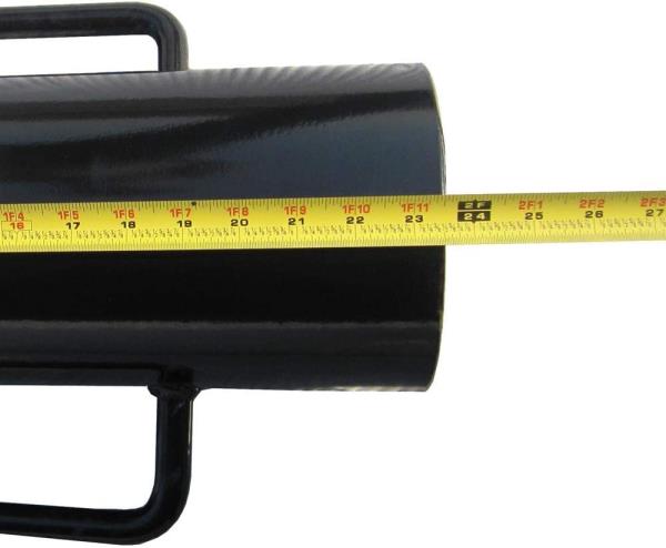 Inch Black Fence Post Driver with Handle 34LB Iron T Post Pole Pounder