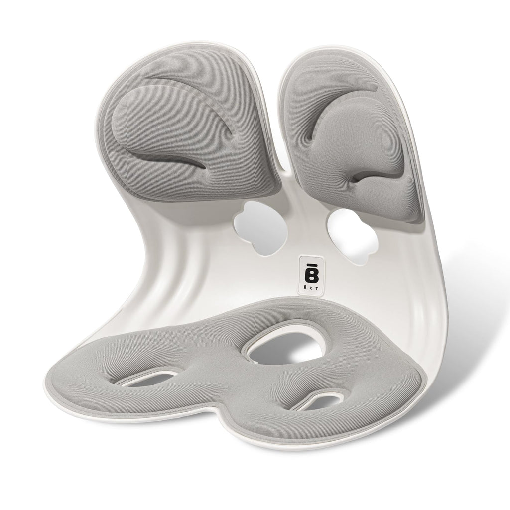 BKT Seat Cushion Chair Ergonomic Office Chair Cushions Lumbar Support for Seat Pillow Ideal for Students Office Workers Nursing Mothers Long Sitting Outdoor Fishing Floor (Grey) Retail $52.00