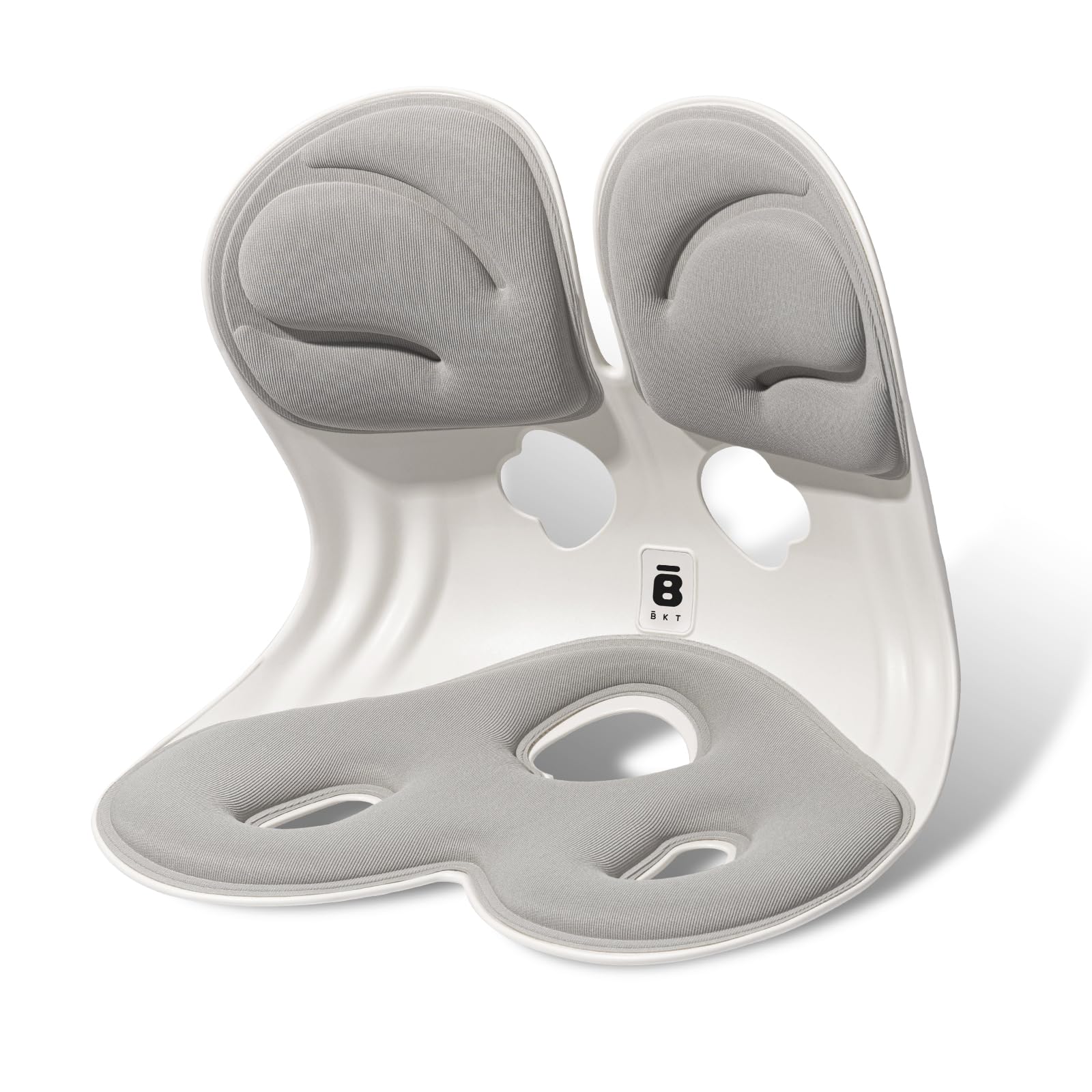 BKT Seat Cushion Chair Ergonomic Office Chair Cushions Lumbar Support for Seat Pillow Ideal for Students Office Workers Nursing Mothers Long Sitting Outdoor Fishing Floor (Grey) Retail $52.00