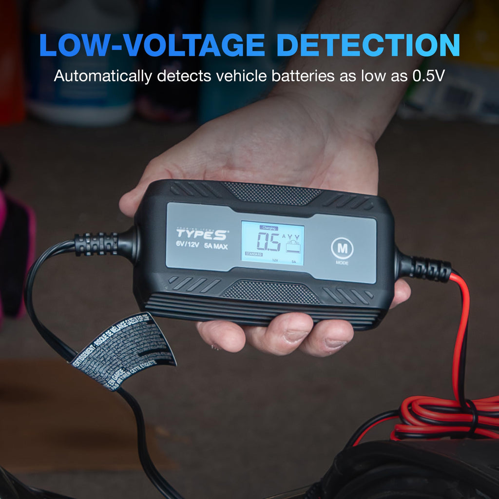 TYPE S 5A Smart Battery Charger $49.99
