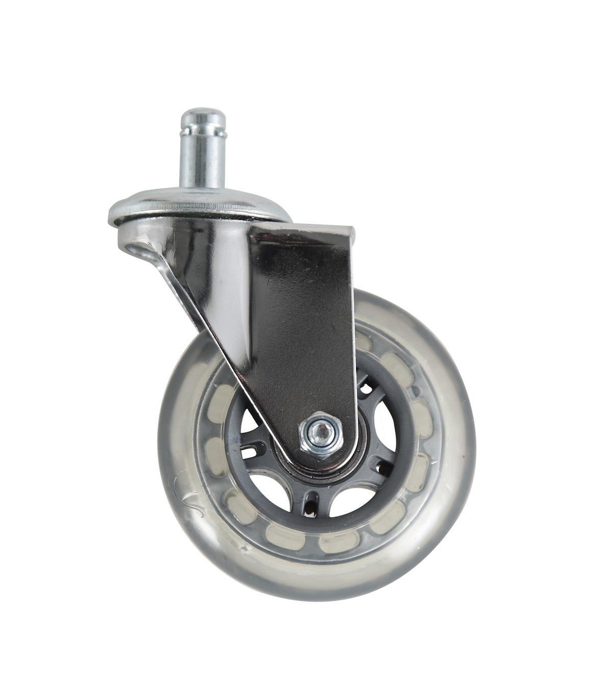 As-Is New FRNIAMC Ergonomic Swivel Rolling Height Adjustable Saddle Stool - Grey Retail $109.00