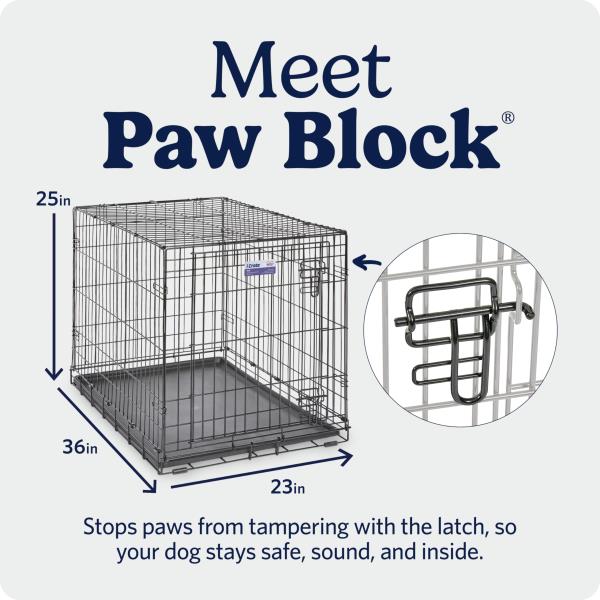 Midwest 36-Inch Single Door iCrate, for Medium-Large Breeds, 41-70 lbs Retail $61.00