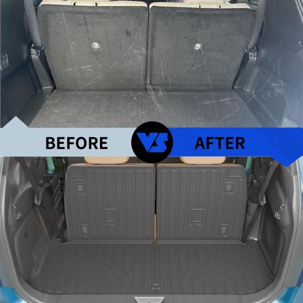 Floor Mats and Trunk Mat with Backrest Mats for 2024-2026 Lexus TX350 TX500h TX550h 5 PCS