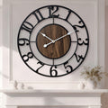 Open-Box New Tixmtry 20-Inch Silent Retro Metal - Wall Clock