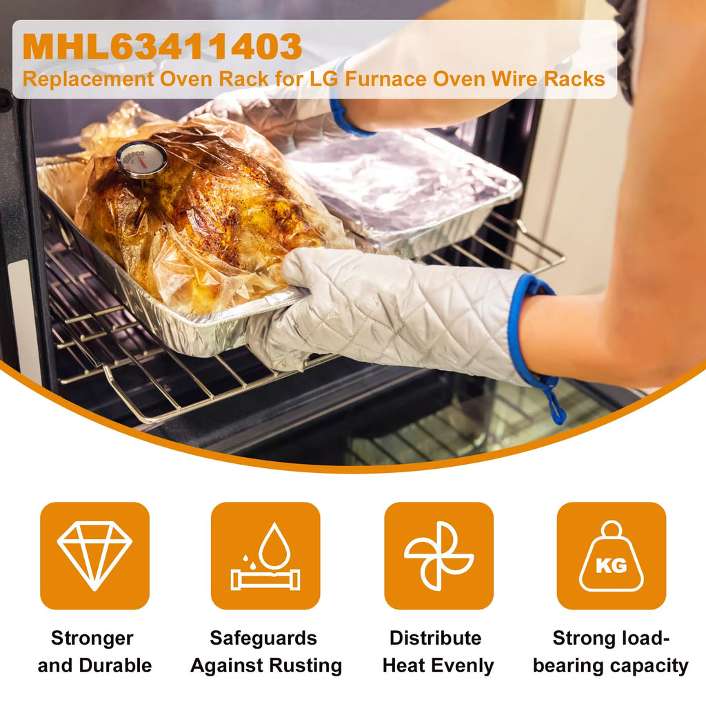 folosem 24.6in Oven Racks for LG Stove 2PCS Retail $59