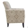 Laurens Modern Upholstered Accent Chair – Soft Fabric, Wood Legs