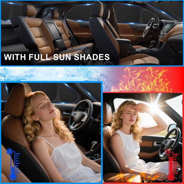 pcs Thicken Sun Shades for Honda Odyssey Elite 2018-2024 Full Car Window Covers