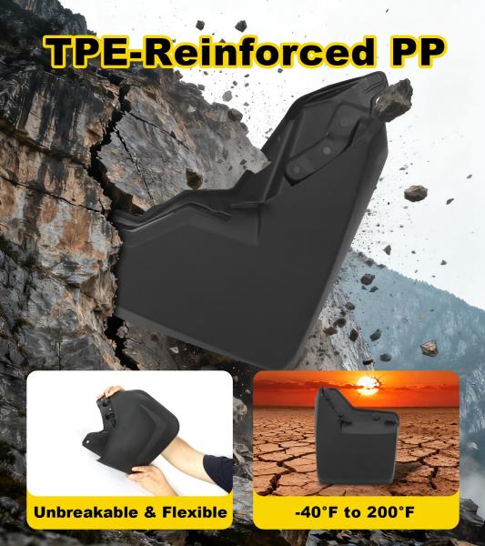 OEM-Style Mud Flaps for 2025-2026 Toyota 4Runner Splash Guards