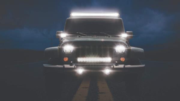 Double Row 120W 7600 Lumens LED Light Bar Spot  Flood Beam for Truck ATV UTV TLED-U67