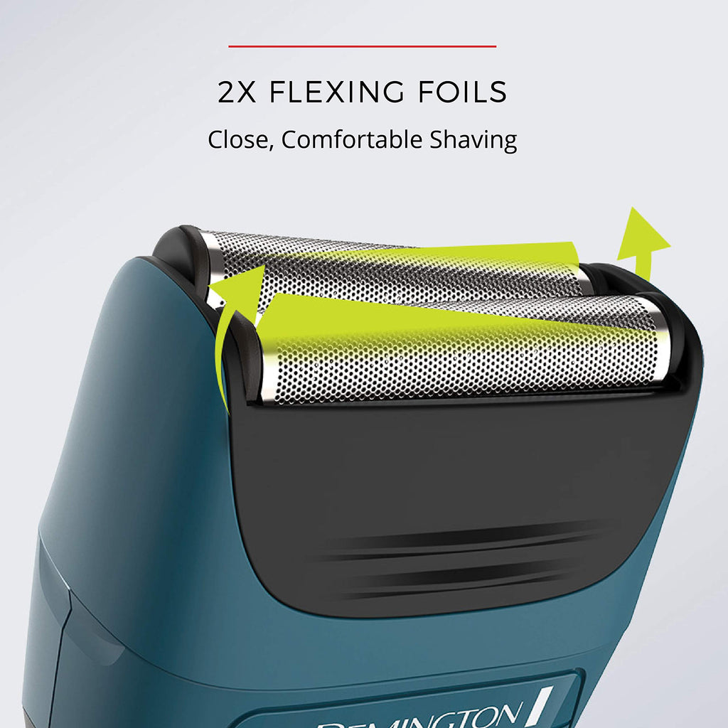 Remington PF7320 Rechargeable Mens Foil Shaver Green