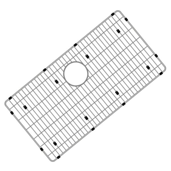 CTXBG2614 Sink Grid, Stainless Steel Bottom Grid 26-3/8" x 14-3/8" x 1-1/4" Single Sink Bowl Protector for Kitchen, Bathroom, Yard, Office, Basement, Garage Retail $45.00