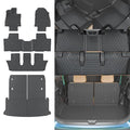 Floor Mats and Trunk Mat with Backrest Mats for 2024-2026 Lexus TX350 TX500h TX550h 5 PCS