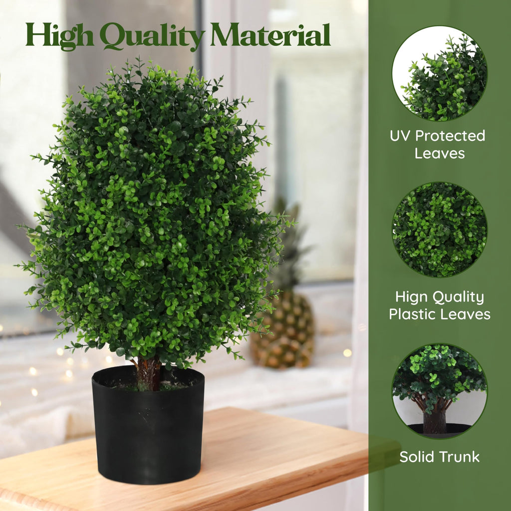 EasyFlora Artificial Cedar Tree 21.6 Inch