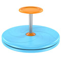 Spinner-X Seated Spinner Sensory Toy Sit and Spin Bigger Size for Kids Ages 3 and up Blue