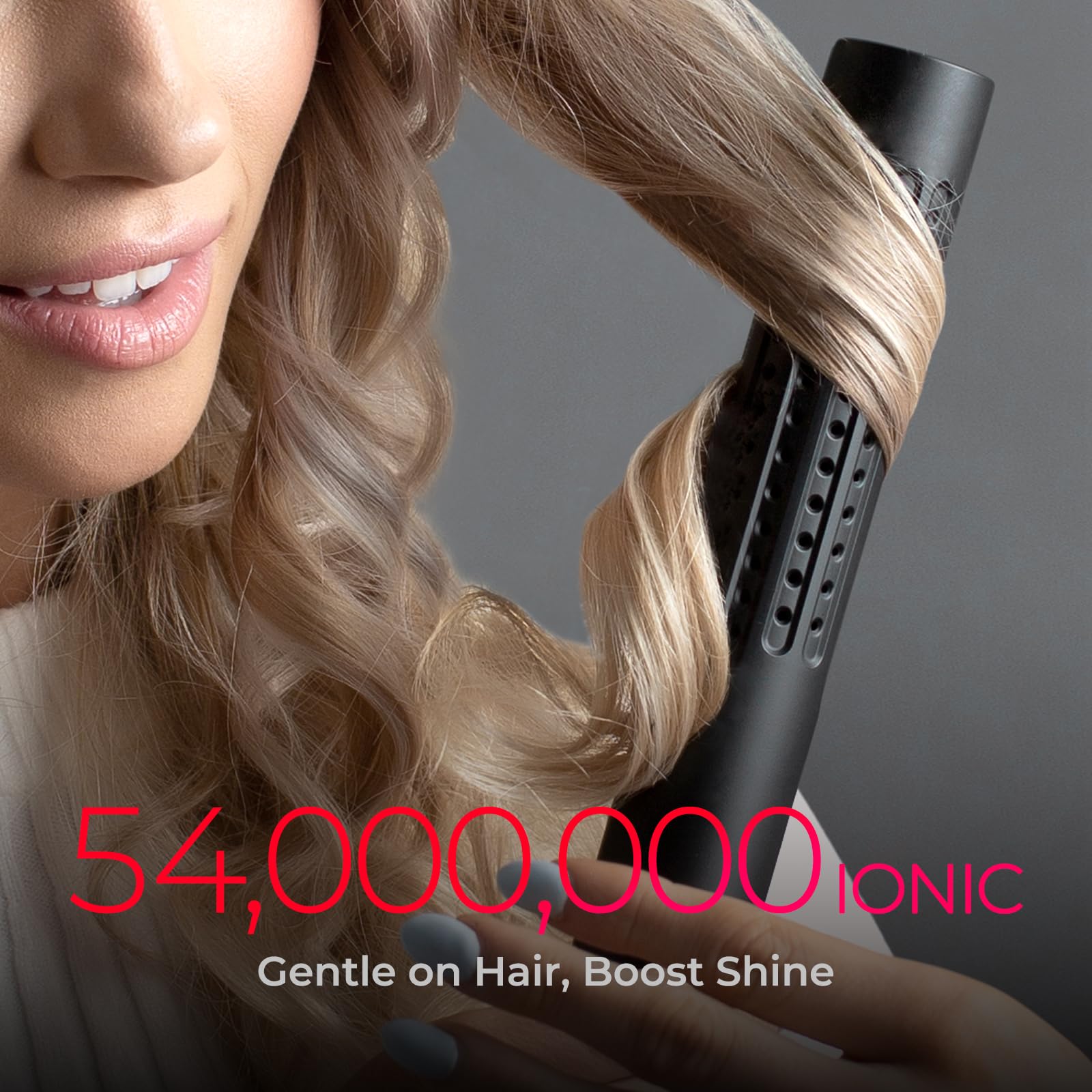 Airflow 2.0 2-in-1 Hair Straightener and Curler 1.25 Inch Black Dual Voltage