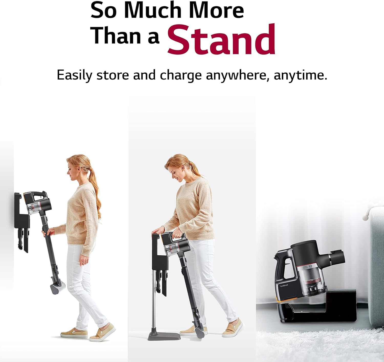 LG CordZero Stick Vacuum Matte Black