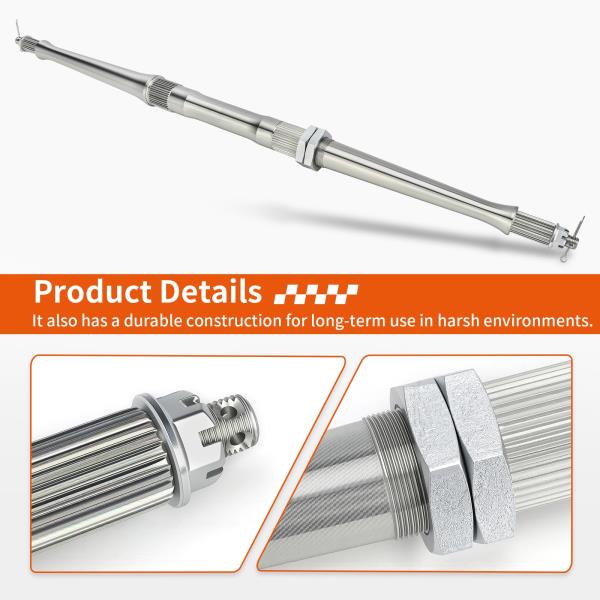 Rear Axle Shaft WNut for Yamaha Warrior 350 YFM350X YFZ350 87-01