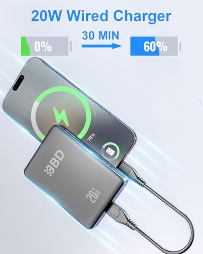 W0585 Magnetic Power Bank Model KR-W0021 Black Retail $17.00
