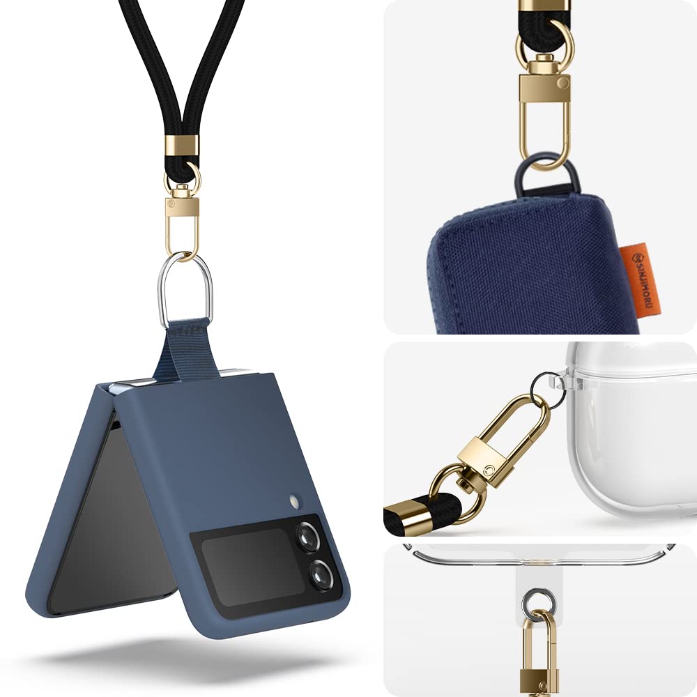 Open-Box New Sinjimoru Sinji Strap Universal Adjustable Cell Phone Lanyard - Black Retail $13.00