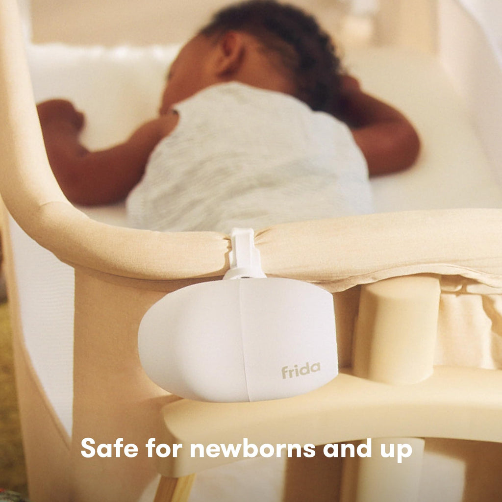 Frida Baby Hands-Free Rocker for Strollers  Cribs - 5 Vibration Levels White
