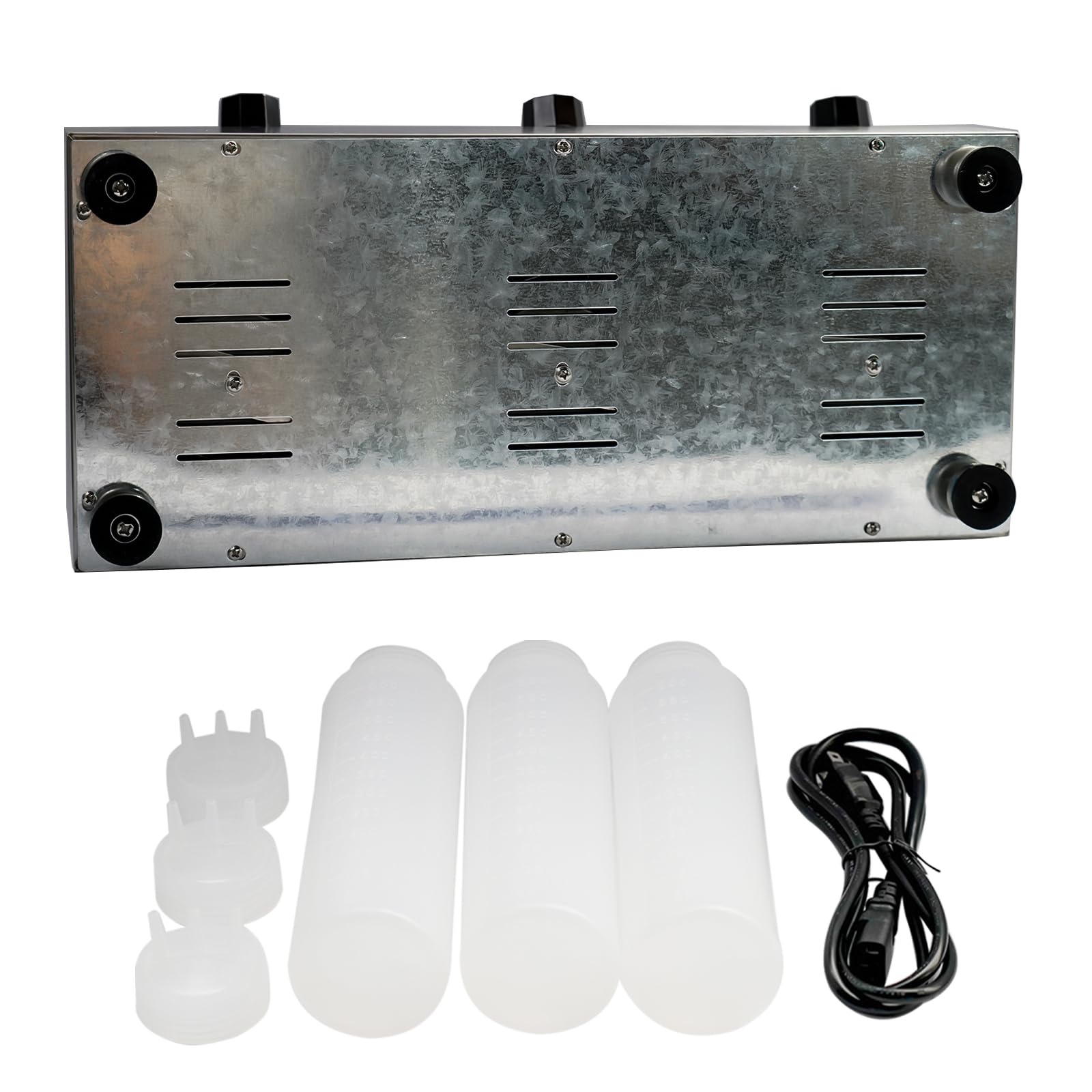 Commercial Electric Sauce Warmer with 3 Pump Dispenser Silver $110.25 Retail $147.00