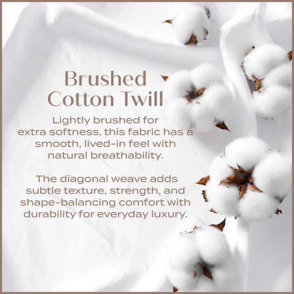 Touch of Down Pillow Queen Set of 2 White