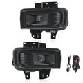 White LED Fog Light Assembly Pair for 2024-2026 Ford F-150