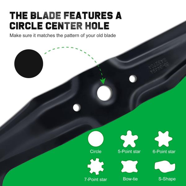 Grasscool HRR2169VKA HRN216 Honda Lawn Mower Mulching Blades Replacement Retail $38.00