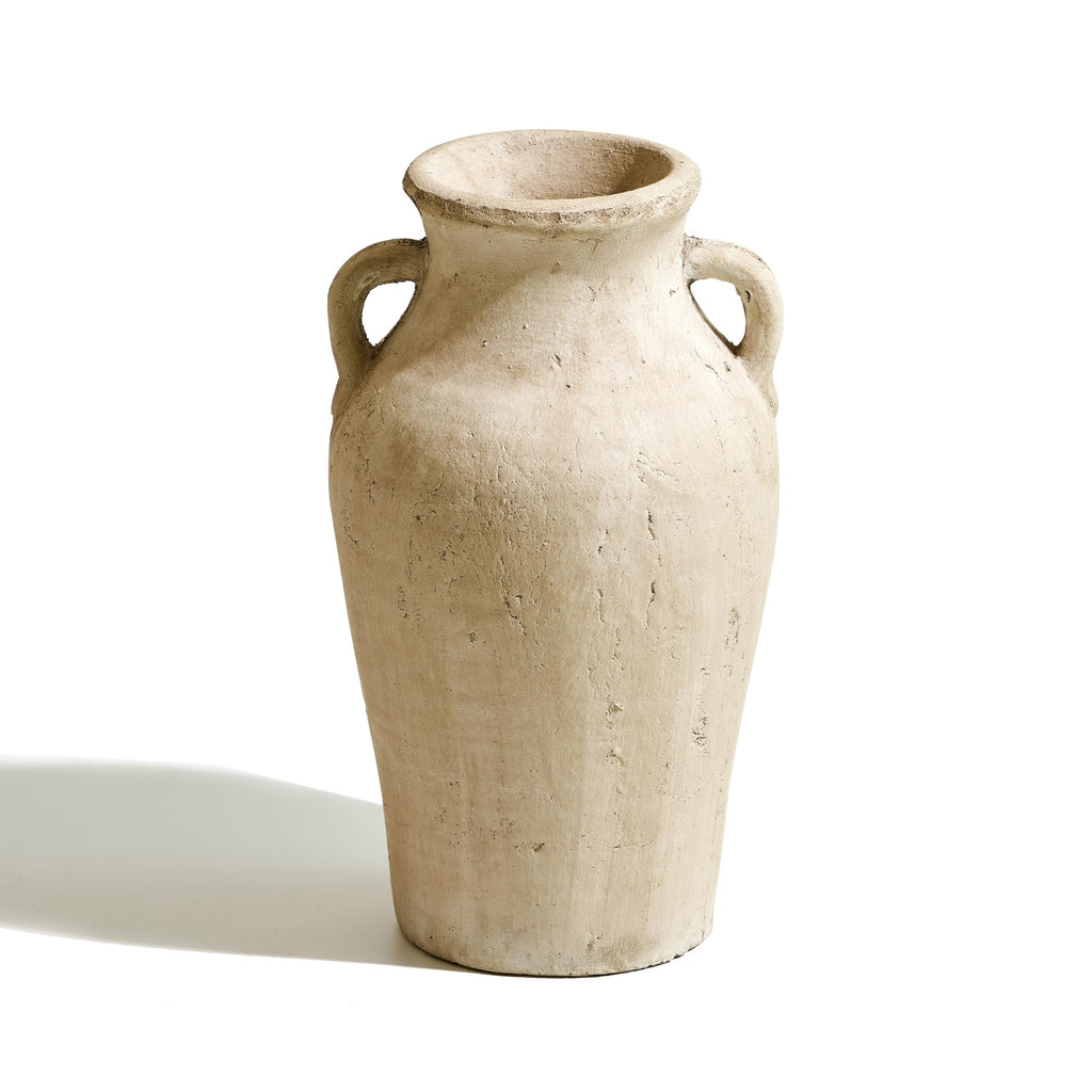 New LB2 Rustic Ceramic Zen Style Vase - 13.4 Tall