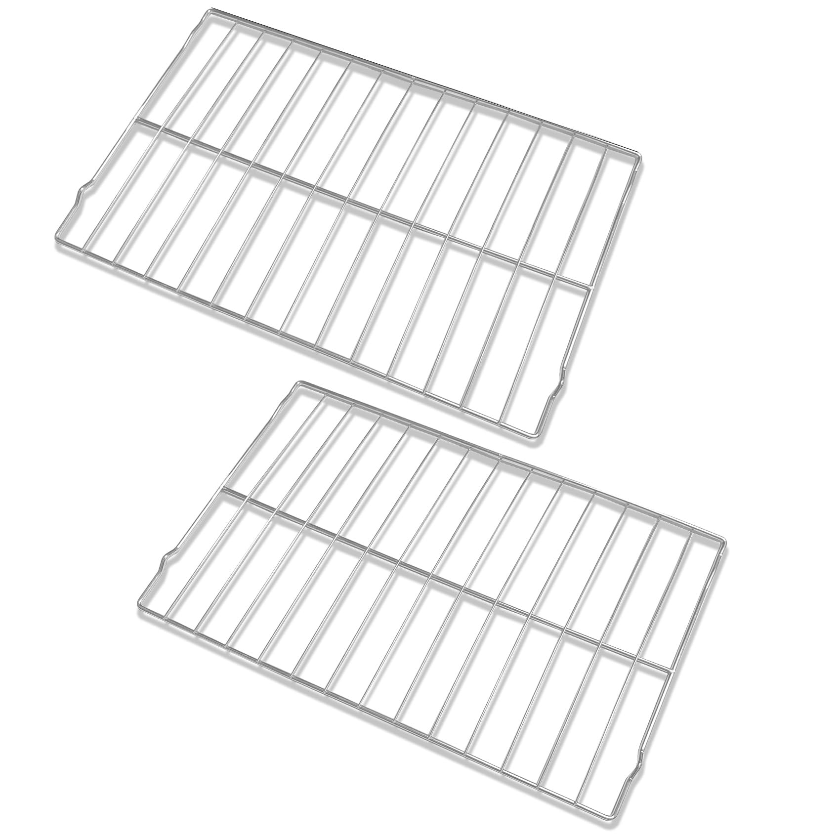 2Pcs Upgraded 304 Stainless Steel 316496201 316496202 Oven Rack Replacement for Frigidaire GE Stove. 24.2"x16" Oven Rack - For Standard 24.25" Ovens?First Step to Perfect Fit?Measure Before You Order Retail $59.00