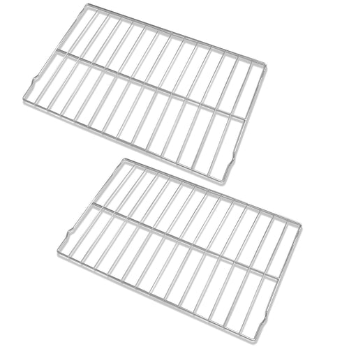 2Pcs Upgraded 304 Stainless Steel 316496201 316496202 Oven Rack Replacement for Frigidaire GE Stove. 24.2"x16" Oven Rack - For Standard 24.25" Ovens?First Step to Perfect Fit?Measure Before You Order Retail $59.00