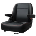 Universal Forklift Seat with Armrest Safety Belt and Micro Switch $93.75
