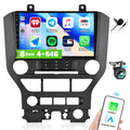 Inch Android 13 Car Stereo for Ford Mustang 2015-2020 with Wireless CarPlay  Auto GPS