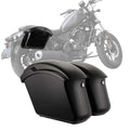 Impact-resistant Motorcycle Hard Saddlebags 22L 11Lx2