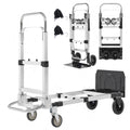 Open-Box New ZROECWT 600lbs Capacity 3-in-1 Aluminum Folding Hand Truck