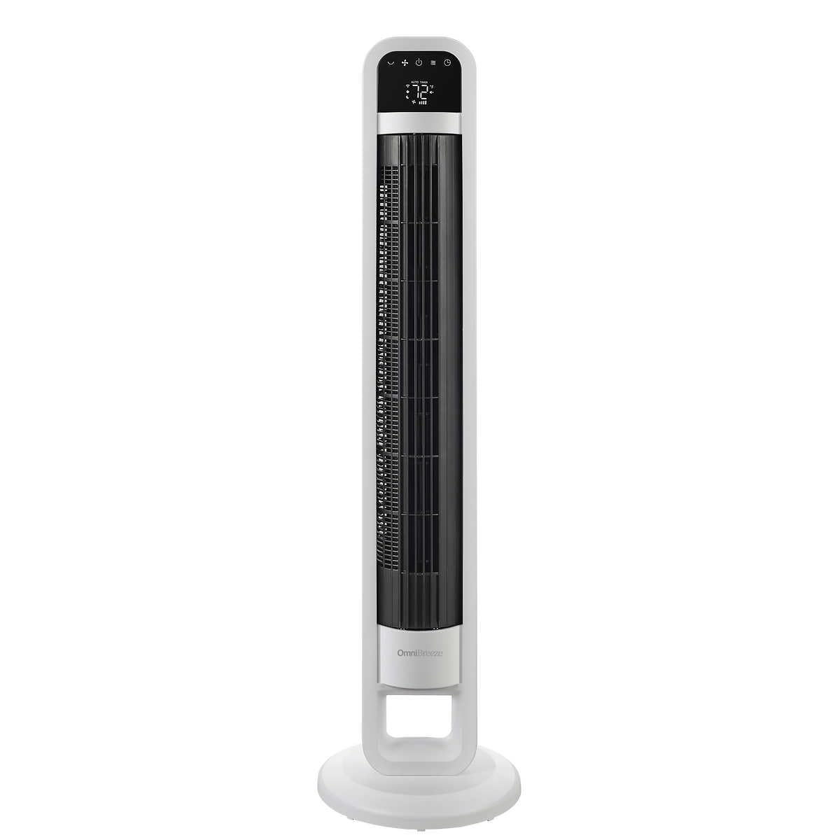 Multicolor 38.3 H Tower Fan with Internal Oscillation  Wi-Fi