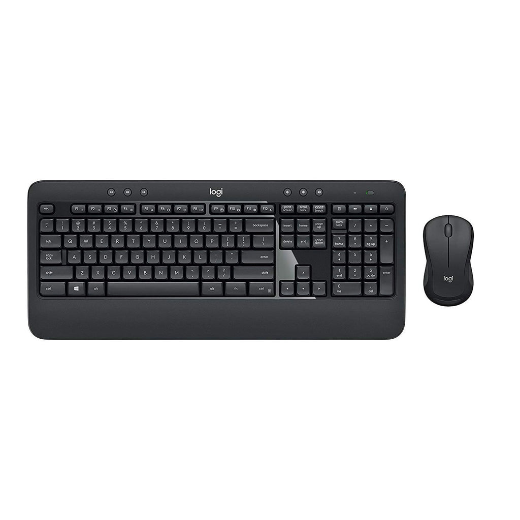 Logitech MK540 Advanced 2.4 GHz Wireless Keyboard and Mouse Set Black