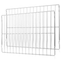 Upgraded 2-Pack Oven Racks 316496201 for Frigidaire Kenmore Range Stove 24.17 x 16 inch - Replaces 316496202 316496207 AP4040129 PS1765356, Stainless Steel Retail $58.00