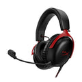 HyperX Cloud III BlackRed Wired Gaming Headset for PC PS5 Xbox Series XS