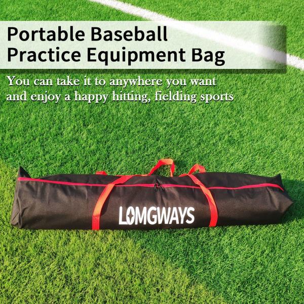 7x7ft Baseball and Softball Practice Net with Steel Frame and Carry Bag