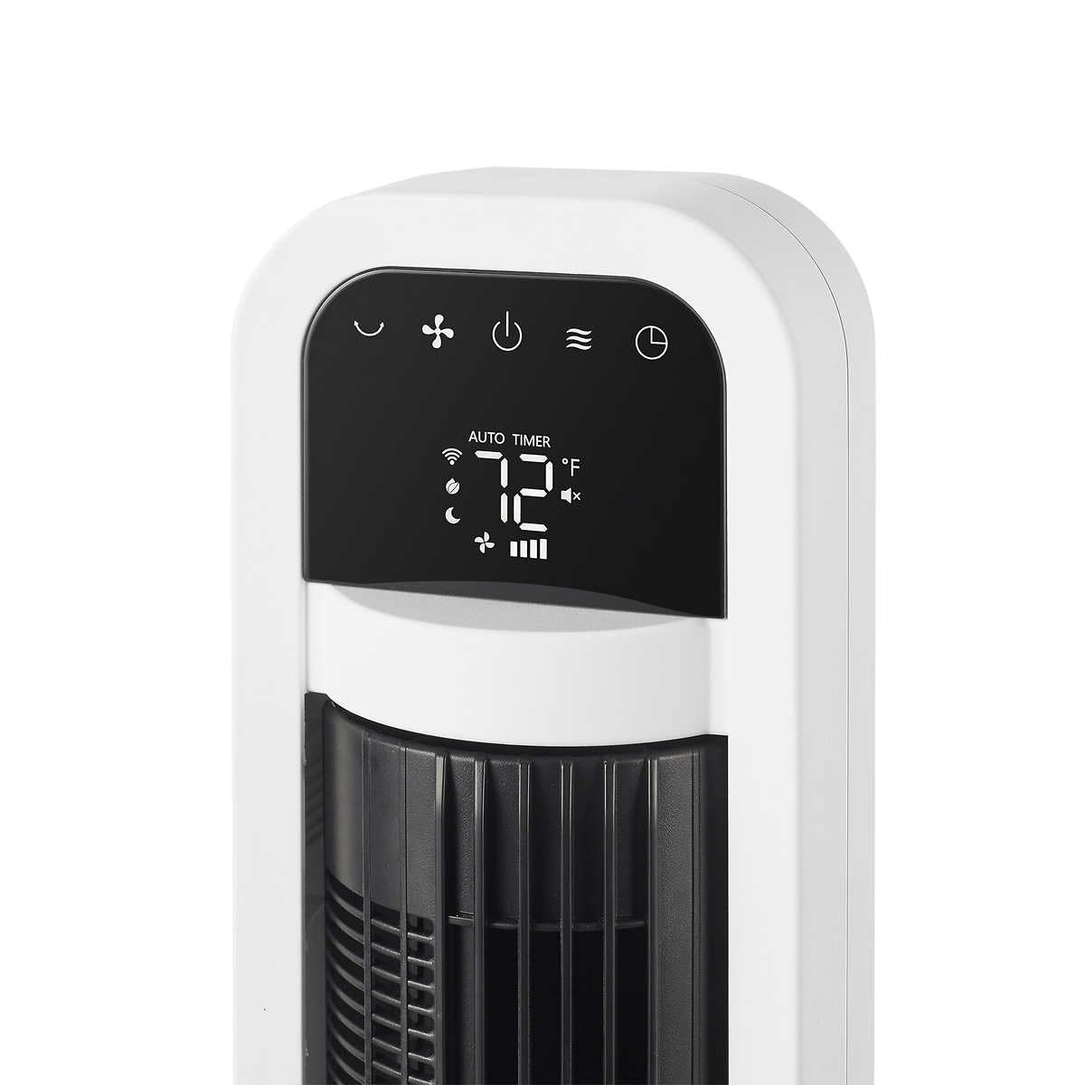 Multicolor 38.3 H Tower Fan with Internal Oscillation  Wi-Fi