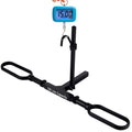Platform Bike Rack for 2 Hitch Fits 1 E-Bike or Fat Tire Bike 120 lbs Capacity Black $194.25