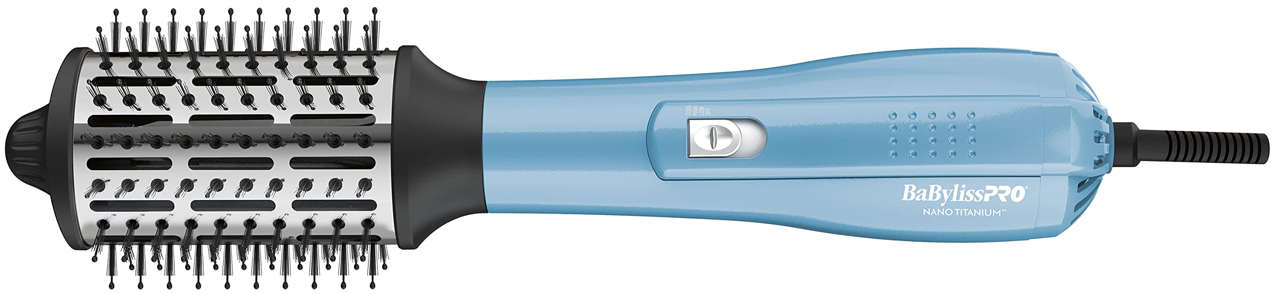 Nano Titanium Professional 2.5 Hot Air Dryer Brush Blue