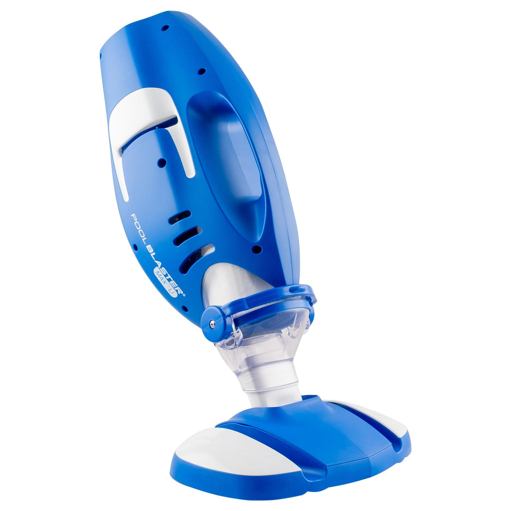 Cordless Pool Vacuum Battery-Powered for IngroundAbove Ground Pools 60 Min Runtime 10.5 Head BlueWhite