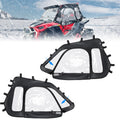 Black Polaris RZR Cab Enclosure 2014-2023 2-Seat Models
