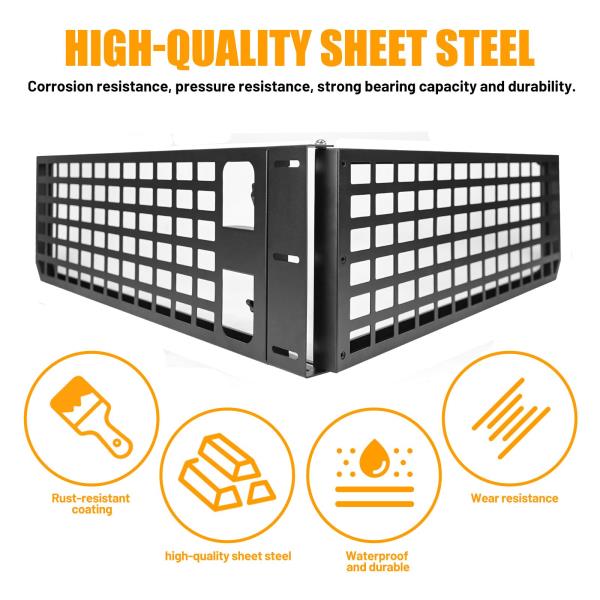 Truck Bed Divider Compatible with 2019-2025 Chevy Silverado&GMC Sierra 1500