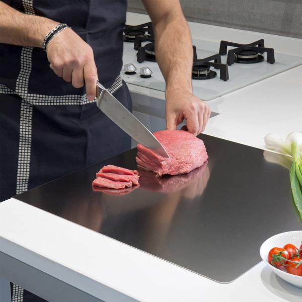 Stainless Steel Cutting Board for Kitchen Extra Large 70 x 50cm